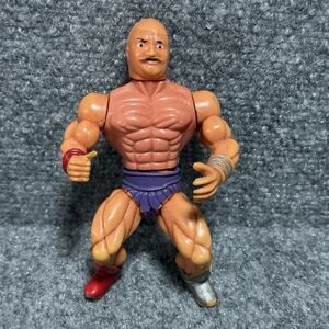 Vintage 1980’s WWF Iron Sheik (5”) MOTU Style Wrestler Action Figure Movable